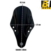 Resim Cf Moto 250sr Siperlik Camı Füme 
