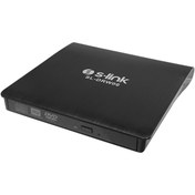 Resim S-Link Sl-drw06, Usb 3.0, External, Siyah, Slim, Cd-r/dvd-r/rw Optik Okuyucu/yazıcı 
