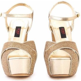 Resim Rouge Uzun Topuklu Kadın Gece & Abiye Ayakkabı 575 Dore 