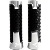 Resim Chuangyinshop Silvery Yamaha Mt Serisi Motorcycle Tutacak Gripleri 7 8 22mm Mt01 Mt10 Mt07 Mt09 Mt03 