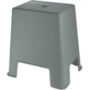 Resim Geseus Banyo Taburesi Büyük Boy Çok Amaçlı Tabure Koyu Gri Clk-481 