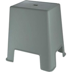 Resim Geseus Banyo Taburesi Büyük Boy Çok Amaçlı Tabure Koyu Gri Clk-481 