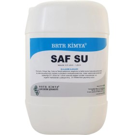 Resim Brtr Kimya 10 Lt Saf Su-Deiyonize Su-Distile Su 