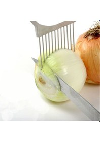Resim Onion Cutter Soğan Tutucu ve Dilimleyici Aparat Asorti Çok Renkli 