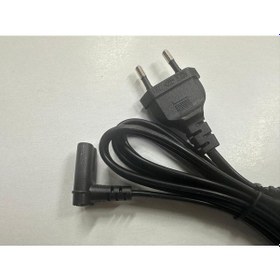 Resim 2 Metre Teyp Power Kablo 90 Derece Tv Power Kablosu 90 Derece Tv Güç Kablosu 