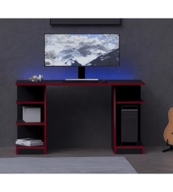 Resim Kronos Oyuncu Masası - Bilgisayar Masası - Gamer Masası - 59X136 cm AFM181 