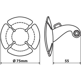 Resim Lampa Action Sticker Aksiyon Kamerası Bağlantı Aparatı 90425 