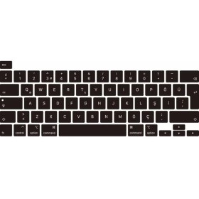 Resim Arabulalaca Apple Macbook 16'' A2141 A2142 Silikon Klavye Koruyucu 