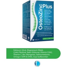 Resim Osteozinc Plus 30 Yumuşak Kapsül + 60 Tablet 