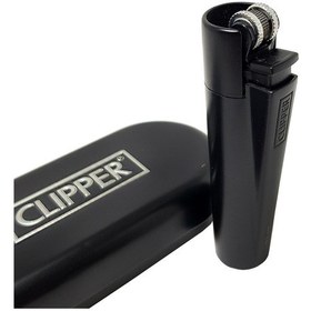 Resim Clipper Metal Çakmak Siyah 