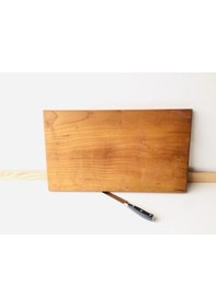 Resim Ahşap Profesyonel Büyük Boy Şef Kesme Tahtası Ahşap 