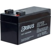 Resim Orbus 12V 1,3AH Kuru Tip Akü 