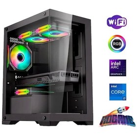 Resim Rogame RKT661218 i7-14700F 16 GB 480 GB SSD 12 GB Arc B580 Free Dos Masaüstü Oyuncu Bilgisayarı 