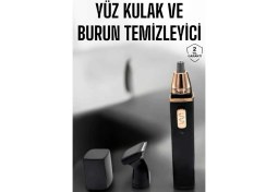 Resim MiraLive Seyahat Tipi Mini Taşınabilir Siyah Burun Kulak Yanak Kıl ve Tüy Temizleme Makinesi 