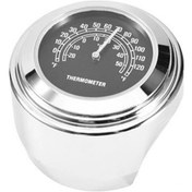 Resim 22-25mm Motosiklet İzle Termometre Sıcaklık Ölçer Su Geçirmez Moto Black Diğer 