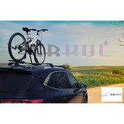 Resim Erkul Trend Araç Üstü Bisiklet Taşıyıcı Universal Siyah 