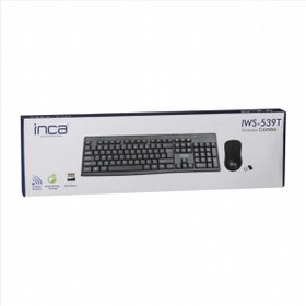 Resim Inca IWS-539T Q Türkçe Kablosuz Multimedya Siyah Klavye+ Mouse 