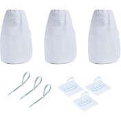 Resim 3 Paket Kurutucu Havalandırıcı Tiftik Torbalar, Kapalı Açık Kurutma Havalandırma Delikleri Için Tiftek Tuzakları, Tiftik Toz Torbası Tiftik ve Toz Yakalayan (Yurt Dışından) 