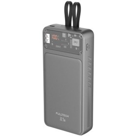 Resim Fulltech Dijital Lcd 22.5w Fast Hızlı Şarjlı Powerbank 20000mah Kapasiteli Type-c Ve Lightning Fp4 