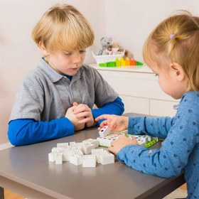 Resim Hubelino Mind Game Gökkuşağı Domino Taşları Kutu Oyunu (71 Parça) 410054 