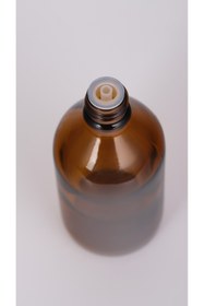 Resim TABİA 100 ml Cam Amber Ecza Şişesi Kapak+Tıpa 1 Adet 