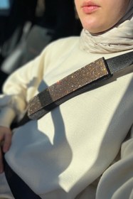 Resim Genel Markalar Gold Taşlı Kemer Konforu Kemer Pedi 