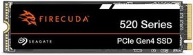 Resim Seagate FireCuda 520, 500 GB, Dahili SSD, M.2 PCIe Gen4 ×4 NVMe 1.4, 5000/3900 MB/sn’ye varan hız, 3 yıl Rescue Services (ZP500GV3A012) 