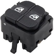 Resim Yunboo Golf İçin Siyah Abs Pencere Yükseltme Kontrol Anahtarı - Doğrudan Kurulum - 1h0959855 