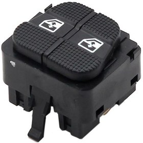 Resim Yunboo Golf İçin Siyah Abs Pencere Yükseltme Kontrol Anahtarı - Doğrudan Kurulum - 1h0959855 