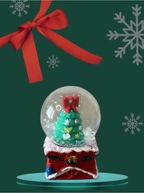 Resim Yeni Yıla Özel Masaüstü Kar Küresi 