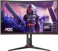 Resim Aoc 27" C27G2U 1ms 165hz HDMI,DisplayPort FreeSync Premium Curved Gaming Monitör 