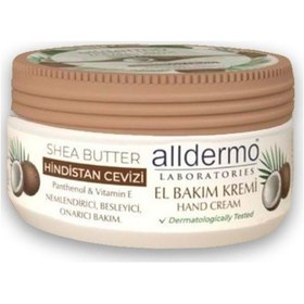 Resim Alldermo Shea Butter Hindistan Cevizi El Bakım Kremi 150 ML 