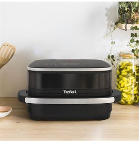 Resim Tefal Easy Fry XL Surface 2200 W 4 L Süper Kompakt Boyutlu Geniş Air Fryer Fritöz 