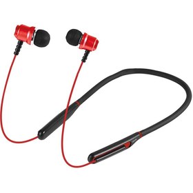 Resim TREND Asonic AS-XBK65 Kırmızı Boyun Askılı Mıknatıslı Bluetooth+TF Kart Spor Kulak içi Kulaklık 