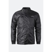 Resim %100 Su Geçirmez Motosiklet Yağmurluk/euria Rain Set - Black 