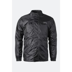 Resim %100 Su Geçirmez Motosiklet Yağmurluk/euria Rain Set - Black 