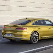 Resim Vw arteon cc bagaj üstü spoiler siyah boyalı 