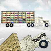 Resim Ahşap Hobi Araba Rafı, Kişiye Özel Yazılı, Hot Wheels, Montessori 