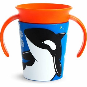 Resim Munchkin Mucize 360 Alıştırma Bardağı Orka 6 ay+ 177 ml 