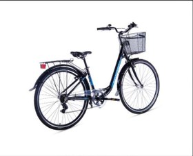 Resim Peugeot C13 Bayan Şehir Bisikleti 420h V 28 Jant 7 BLACK GOLD 