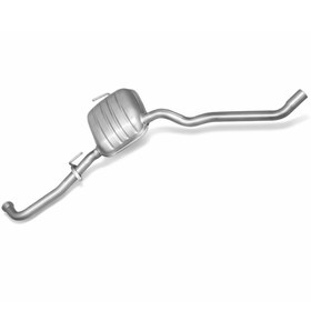 Resim egzoz burada Opel Omega (b) Orta Egzoz Orta Susturucu 2.5/3.0i V6 Baskılı Sağ 1994-00 