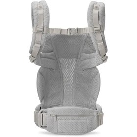 Resim Ergobaby Omni Deluxe Mesh <br>4 farklı taşıma pozisyonlu <br>ergonomik kanguru - Pearl grey 