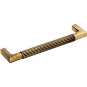 Resim Doğanlar Olifka Mat Vernikli 192 mm Çekme Mobilya Kulpu (04 013 352049192) 