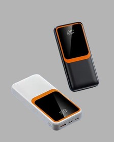 Resim Powerbank 10000 Mah - Çift Usb Çıkışlı, Type-c Girişli, Şık Beyaz Tasarım 
