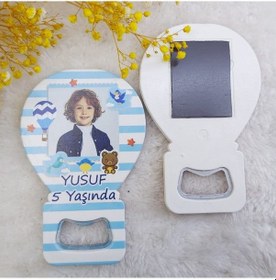 Resim 1 Yaş Resimli Balon Açacak Doğum Günü Magnet HDBL13(15 Adet) 