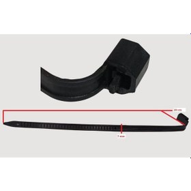 Resim Üniversal Cırt Kelepçe Özel 7x20cm 5 Adet 