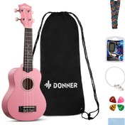 Resim Donner DUS-10k Soprano Ukulele Başlangıç Seti 