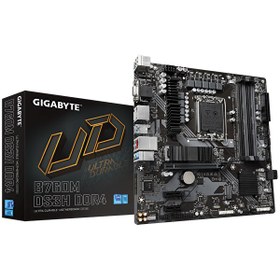 Resim Gigabyte B760M-DS3H DDR4 Intel B760 Soket 1700 DDR4 5333MHz mATX Gaming Anakart Gigabyte