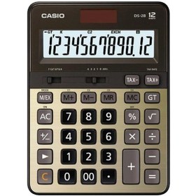 Resim Casio DS-2B-GD Profesyonel 12 Hane Masa Üstü Hesap Makinesi 