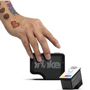Resim Airbrush Tattoo Prinker 3D Tattoo Printer Prinker M Set Geçici Dövme Yazıcısı 